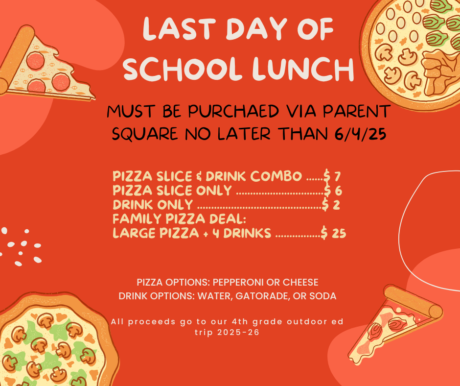 End of Year Picnic, June 12th @ 11am